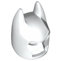 Minifigure, Headgear Mask Batman Cowl (Angular Ears, Pronounced Brow)