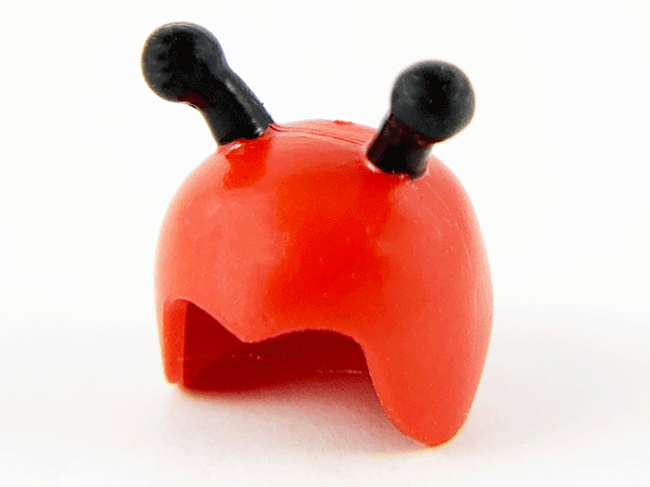 Minifigure, Headgear Cap, Insect with Black Antennae Pattern (Bumblebee)