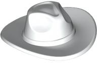 Minifigure, Headgear Hat, Very Wide Brim, Outback Style (Fedora)