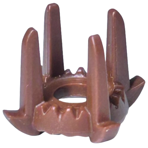 Minifigure, Headgear Crown with 4 Tall Spikes