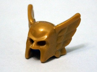 Minifigure, Headgear Helmet with Wings and Open Chin (Hawkman)