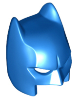 Minifigure, Headgear Mask Batman Cowl (Open Chin)