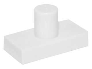 Tile, Modified 1 x 2 with Minifigure Head Post