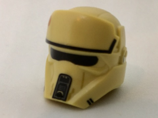 Minifigure, Headgear Helmet SW Scarif Stormtrooper Pattern