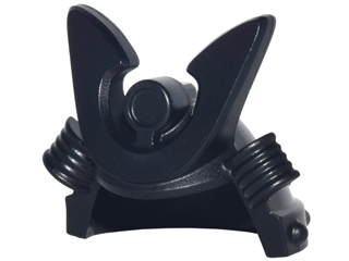 Minifigure, Headgear Helmet Ninja (Samurai) Kabuto with Large Curved Crest and Rivets