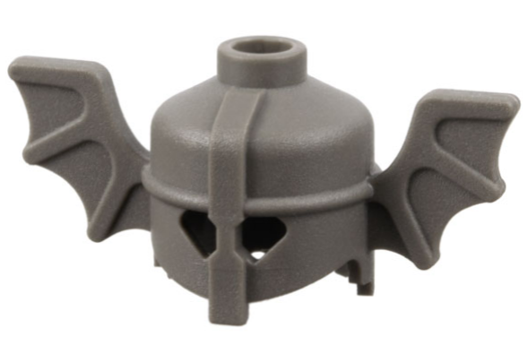 Minifigure, Headgear Helmet with Bat Wings