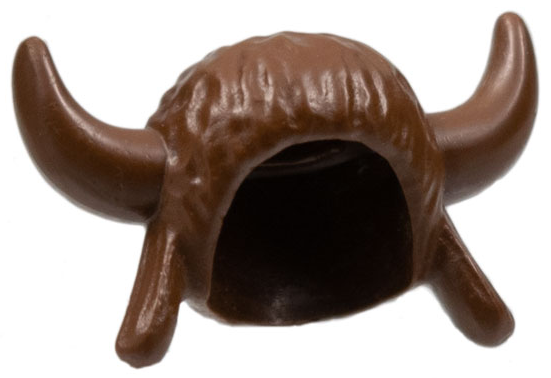Minifigure, Headgear Headdress Indian Buffalo Horned