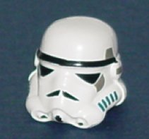 Minifigure, Headgear Helmet SW Stormtrooper Pattern
