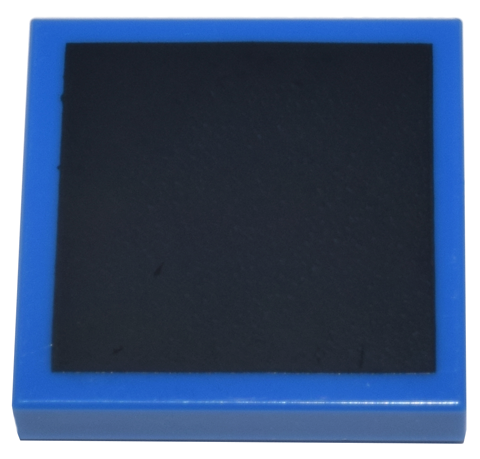 Tile 2 x 2 with Black Square Pattern