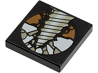 Tile 2 x 2 with Drill Pattern