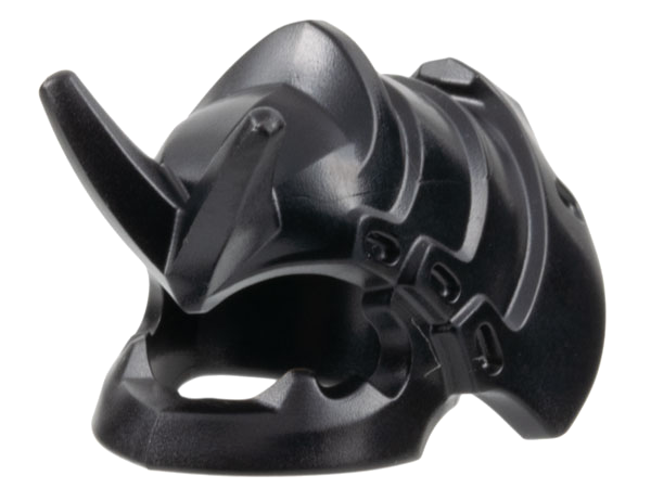 Minifigure, Headgear Helmet Ninja / Samurai, Tipped Forward with Dragon Horns and Jaw