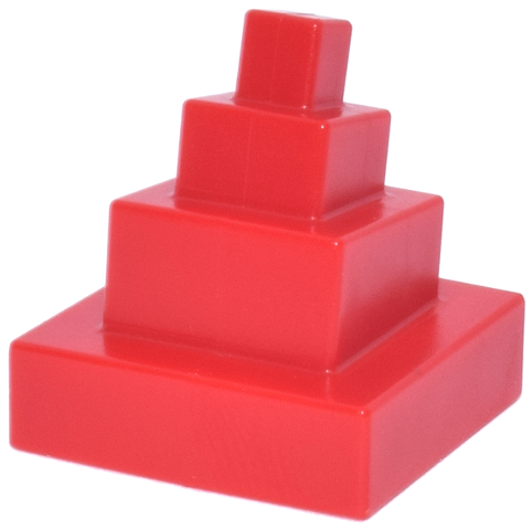 Minifigure, Headgear Witch Hat Pixelated (Minecraft)