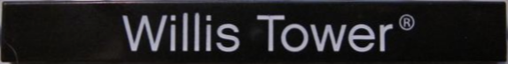 Tile 1 x 8 with 'Willis Tower' Pattern