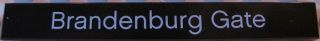 Tile 1 x 8 with 'Brandenburg Gate' Pattern