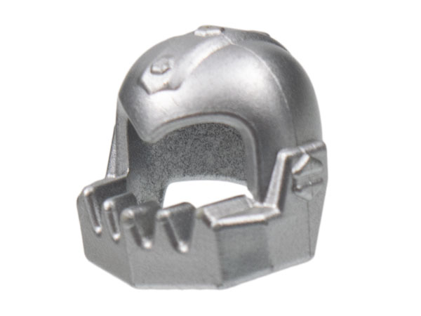 Minifigure, Headgear Helmet Chin Guard Oversized Jagged