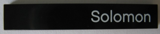 Tile 1 x 6 with 'Solomon' Pattern