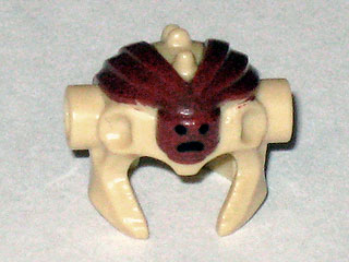 Minifigure, Headgear Headdress Mola Ram Pattern