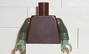 Torso Plain / Dark Gray Arms / Sand Green Hands