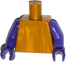 Torso Plain / Dark Purple Arms / Dark Purple Hands