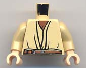 Torso SW Layered Shirt, Sloppy Opening, Brown Belt Pattern / Tan Arms / Light Nougat Hands