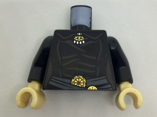 Torso SW Female Luminara Unduli Sand Blue Waist Sash Pattern / Black Arms / Tan Hands