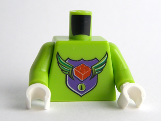 Torso MBA Level 1 Logo Pattern / Lime Arms / White Hands