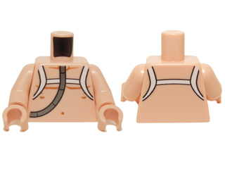 Torso SW Luke Bacta Tank Pattern / Light Nougat Arms / Light Nougat Hands