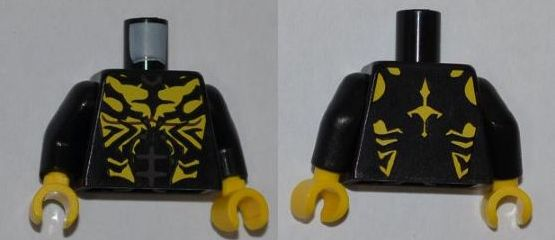 Torso SW Savage Opress Pattern / Black Arms / Yellow Hands