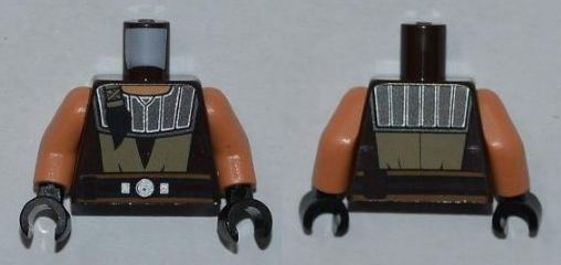 Torso SW Quinlan Vos Pattern / Nougat Arms / Black Hands