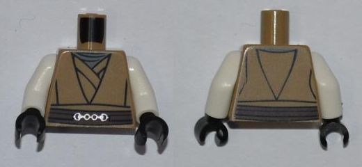 Torso SW Eeth Koth Pattern / White Arms / Black Hands