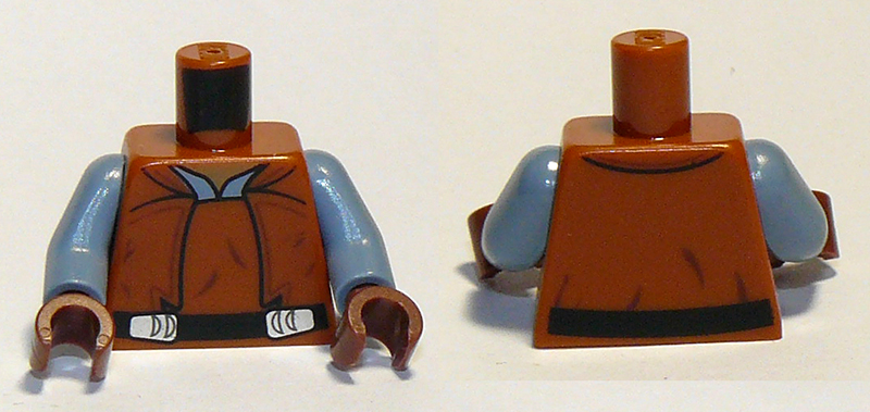 Torso SW Captain Panaka Pattern / Sand Blue Arms / Reddish Brown Hands