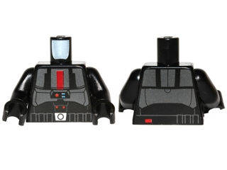 Torso SW Armor Sith Trooper Pattern / Black Arms / Black Hands