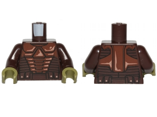 Torso SW Armor Neimoidian Warrior Pattern / Dark Brown Arms / Olive Green Hands