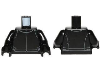 Torso SW First Order Crew Member Uniform Pattern / Black Arms / Black Hands