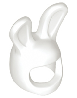 Minifigure, Headgear Head Cover, Costume Bunny Ears