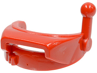 Minifigure, Visor with Horizontal Slit and Antenna