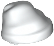 Minifigure, Headgear Hat, Cloth Wrap / Bandana with Single Tail in Back